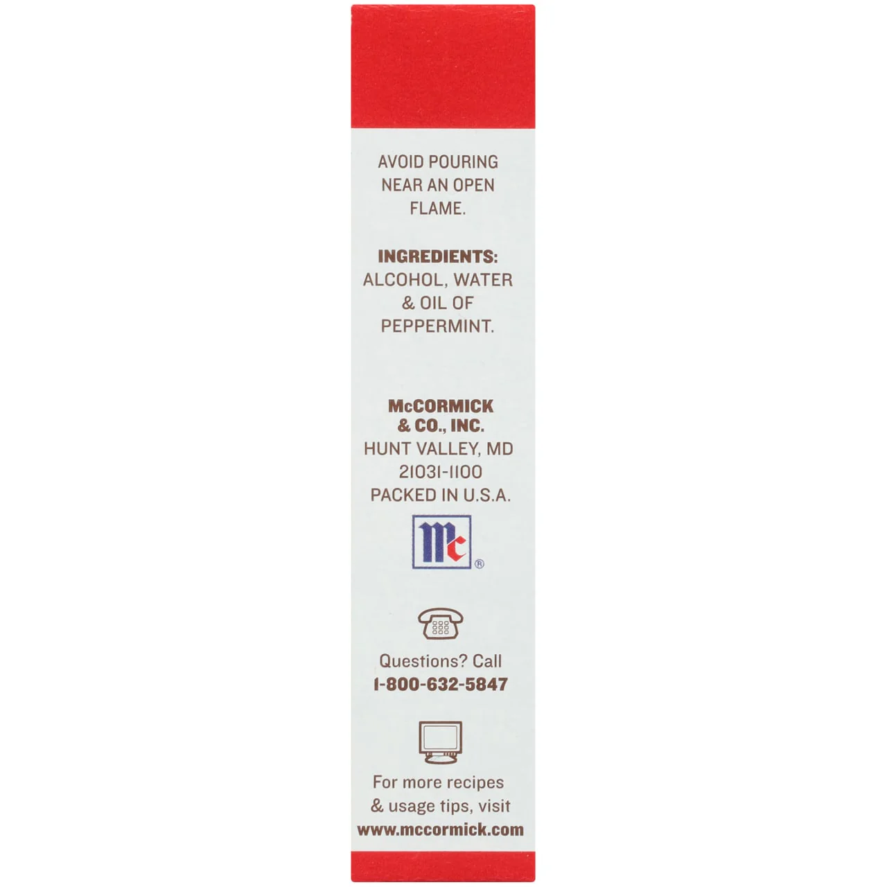 McCormick® Pure Peppermint Extract, 1 fl oz - Image 9