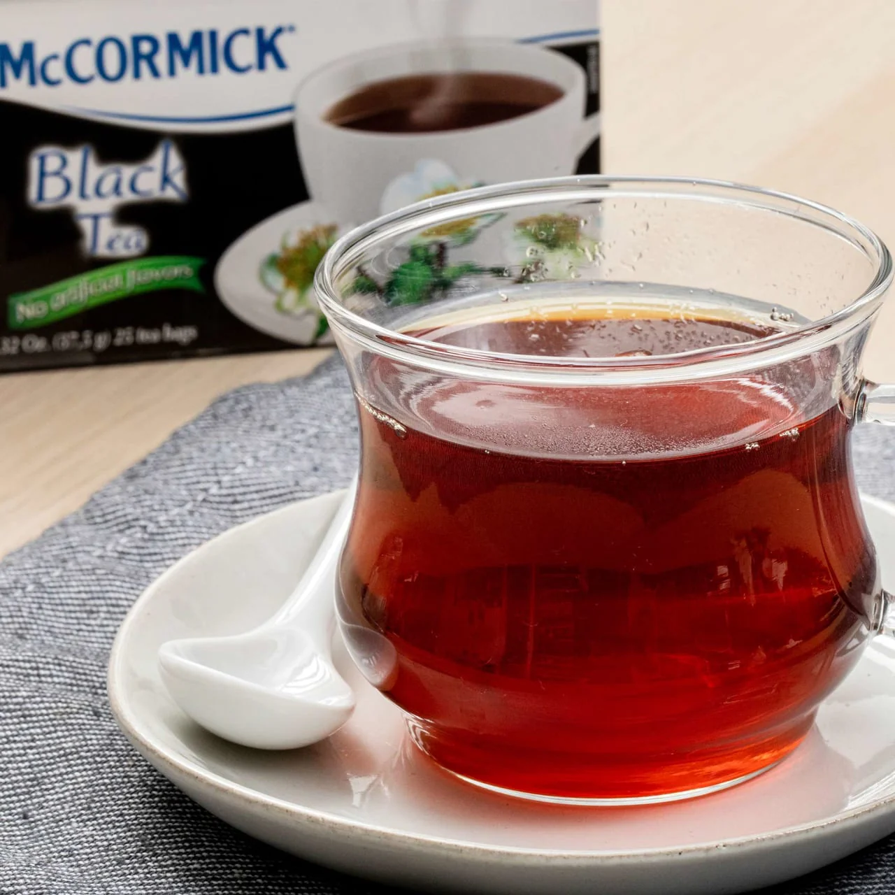 McCormick® 25 Count Box Black Tea Bags, 1.32 oz - Image 2