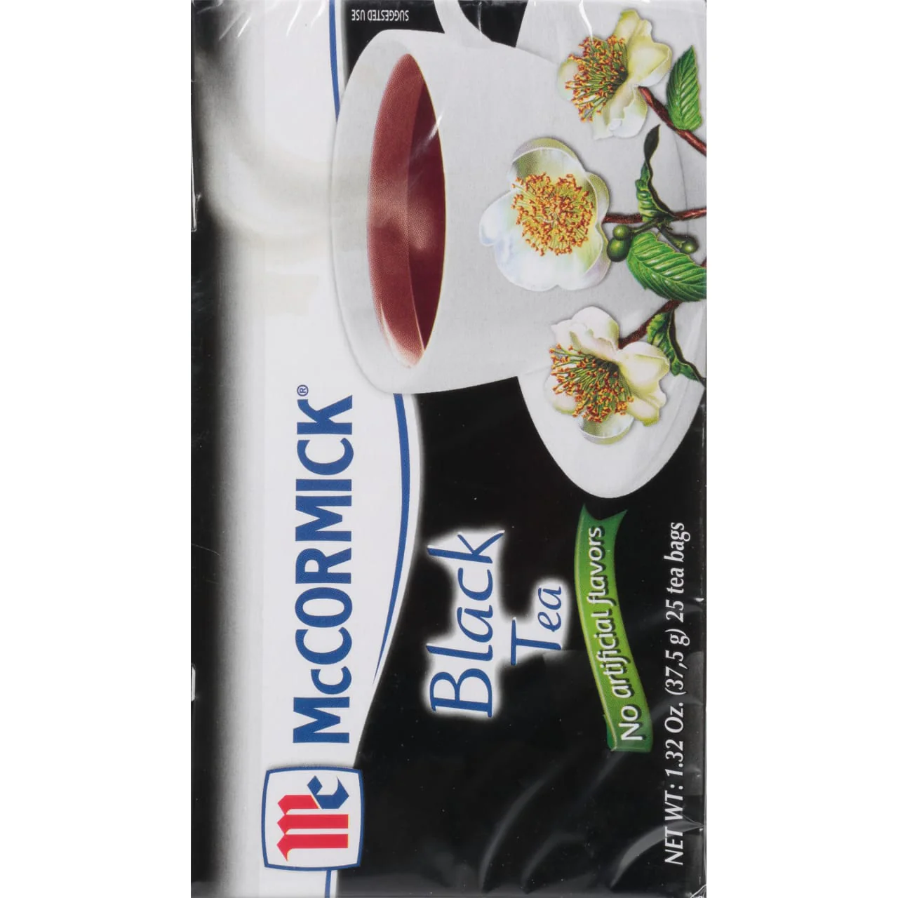 McCormick® 25 Count Box Black Tea Bags, 1.32 oz - Image 8