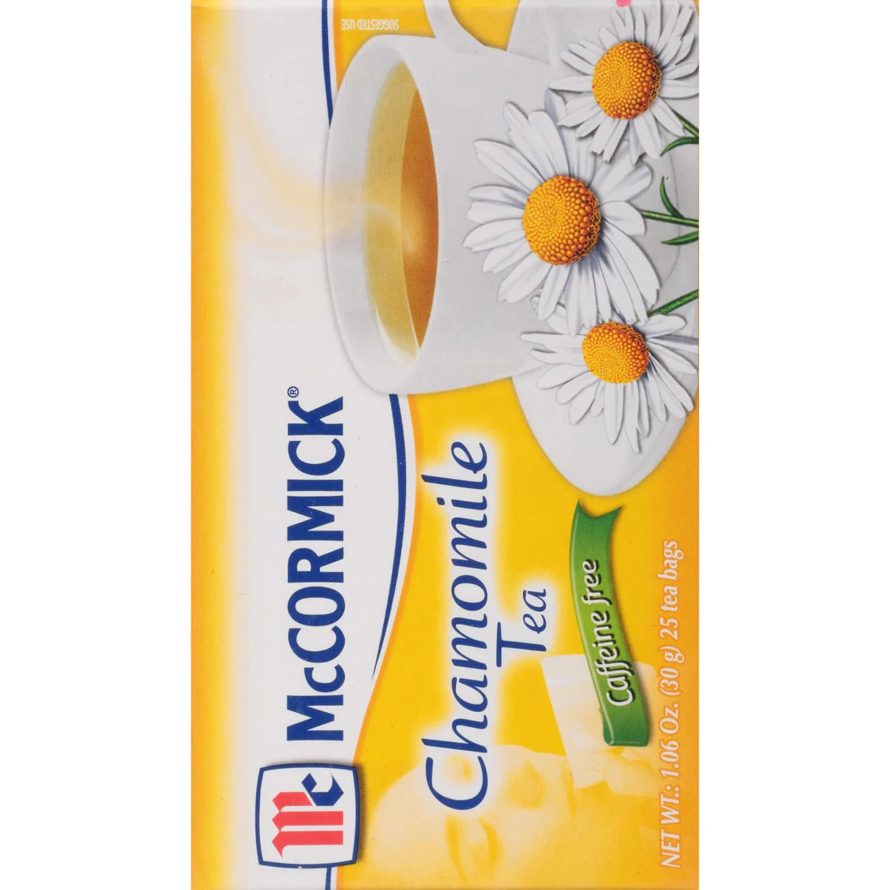 McCormick® 25 Count Box Caffeine Free Chamomile Tea Bags, 1.06 oz - Image 8