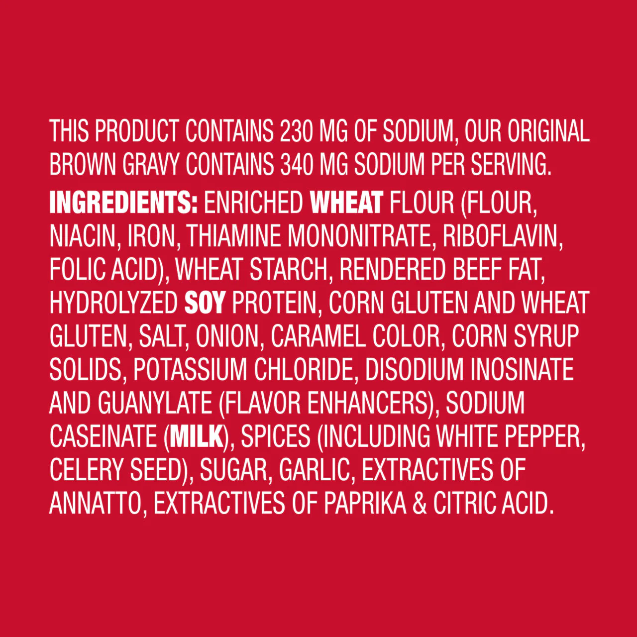 McCormick® 30% Less Sodium Brown Gravy Seasoning Mix, 0.87 oz - Image 10