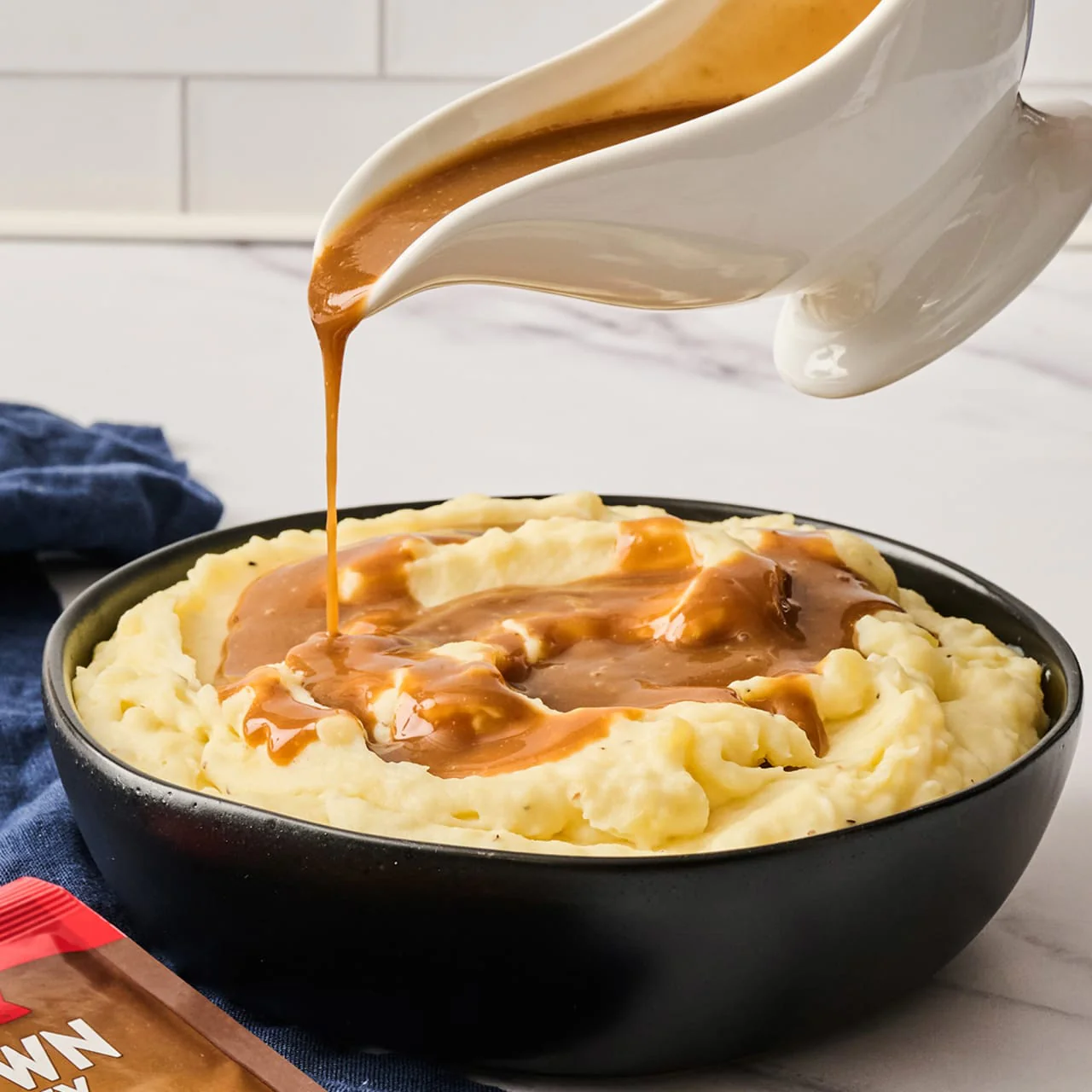McCormick® 30% Less Sodium Brown Gravy Seasoning Mix, 0.87 oz - Image 7