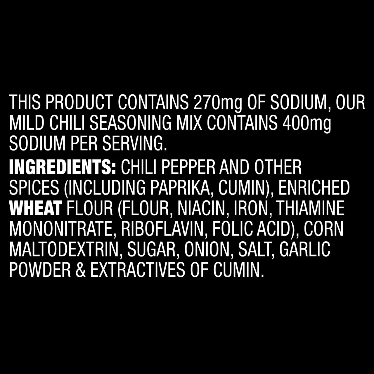 McCormick® 30% Less Sodium Chili Mild Seasoning Mix, 1.25 oz - Image 11
