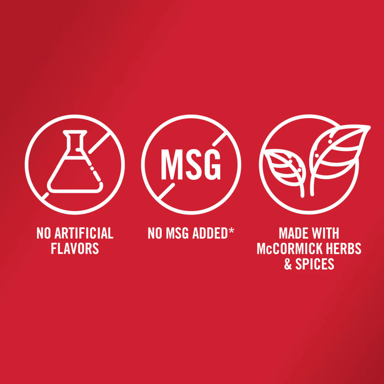 McCormick® 30% Less Sodium Taco Seasoning Mix, 1 oz (6-Pack) - Image 9