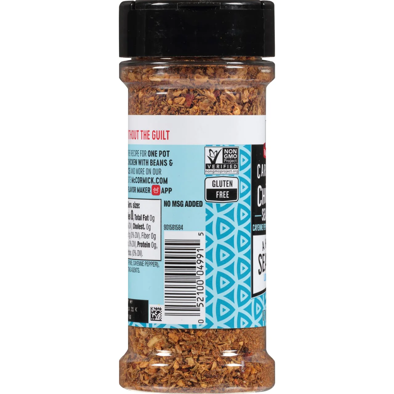 McCormick® A Hint of Sea Salt Caribbean Jerk Chicken Seasoning, 4.13 oz - Image 10