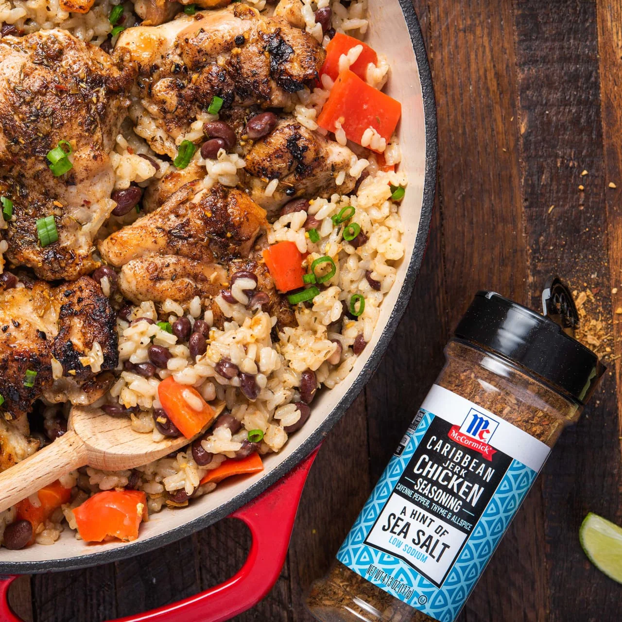 McCormick® A Hint of Sea Salt Caribbean Jerk Chicken Seasoning, 4.13 oz - Image 6