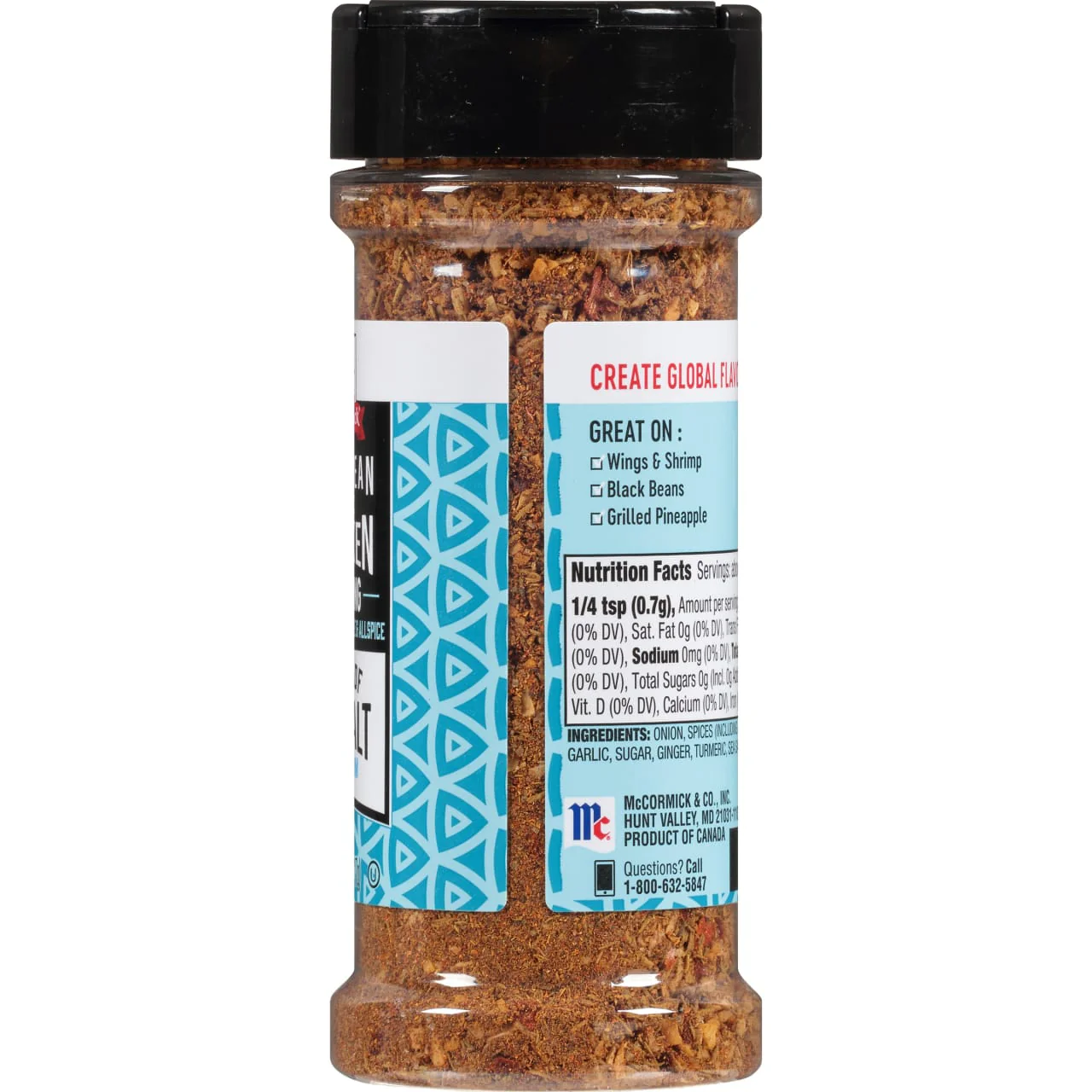 McCormick® A Hint of Sea Salt Caribbean Jerk Chicken Seasoning, 4.13 oz - Image 9