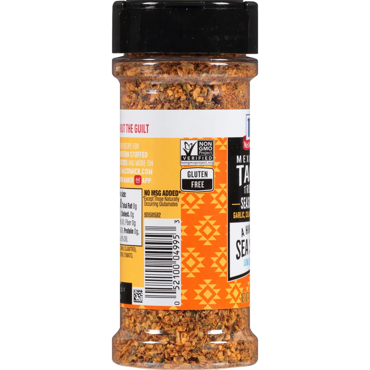 McCormick® A Hint of Sea Salt Mexican Taco Truck Seasoning, 4.27 oz - Image 11