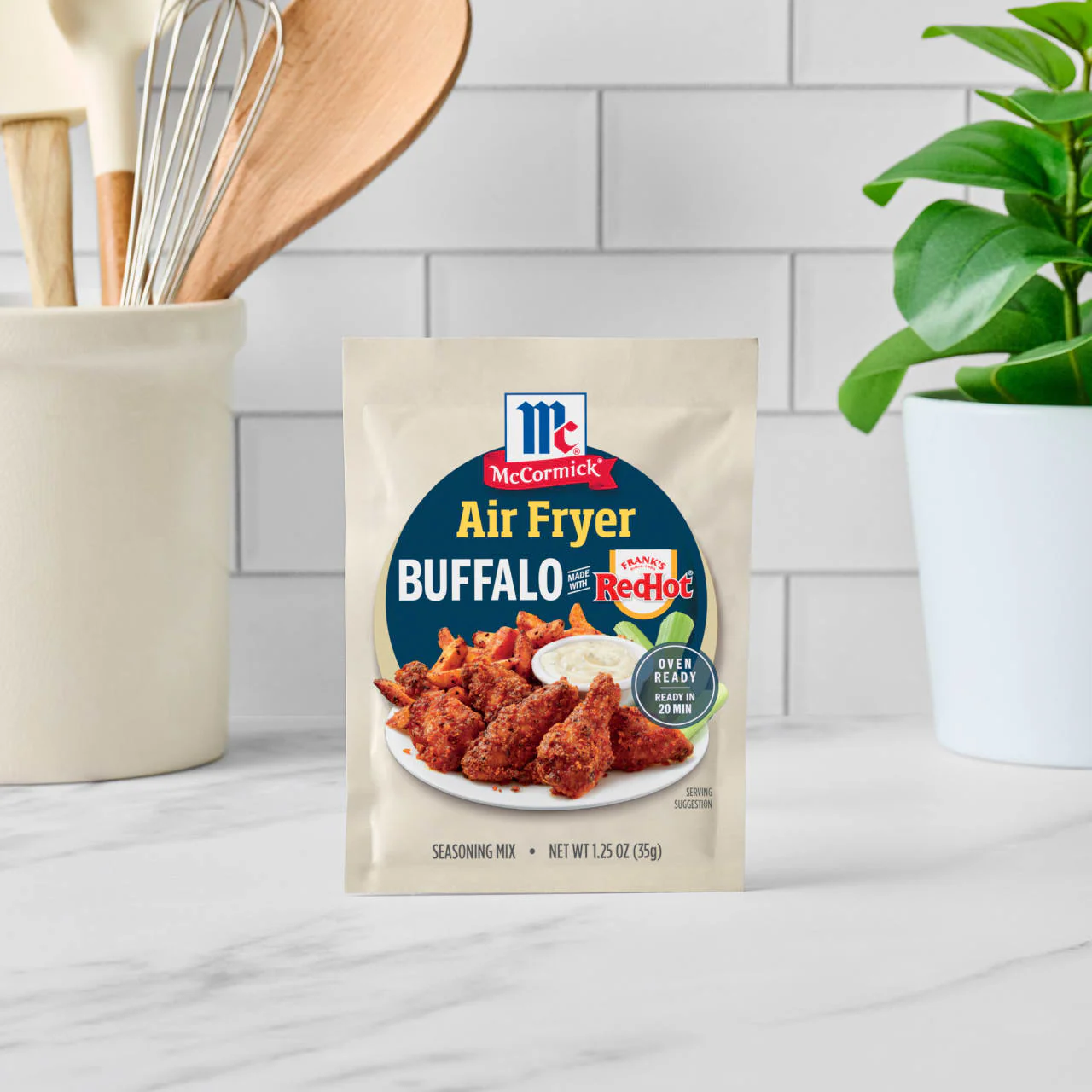 McCormick® Air Fryer Buffalo Seasoning Mix, 1.25 oz (6-Pack) - Image 18