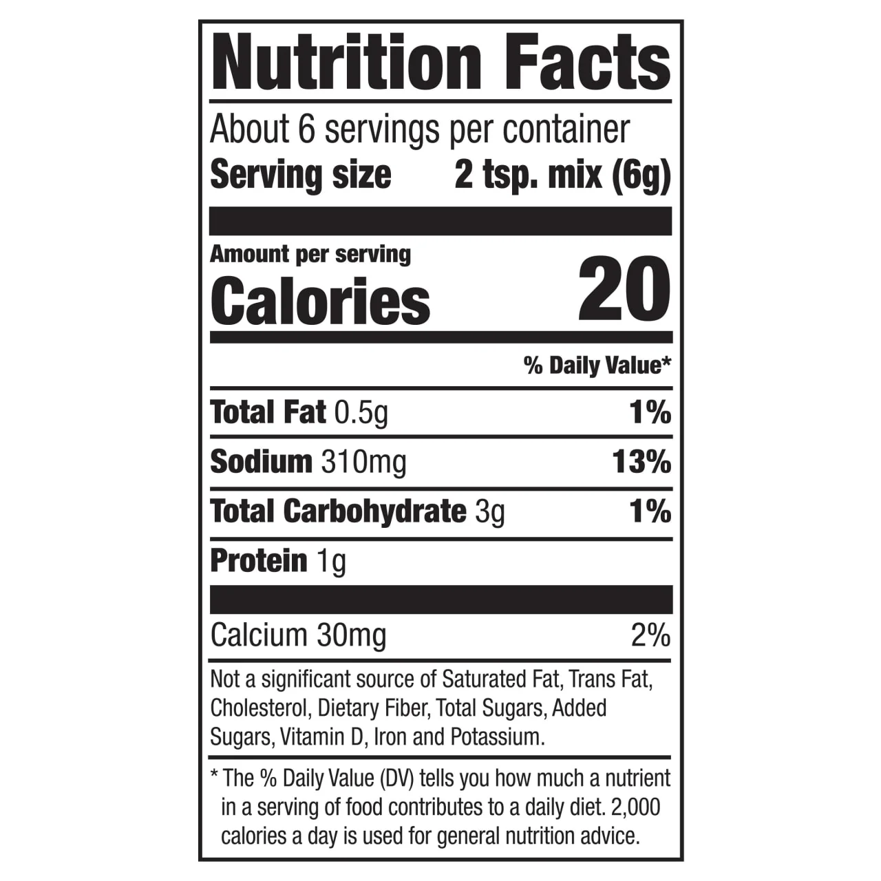 McCormick® Air Fryer Garlic Parmesan Seasoning Mix, 1.25 oz (6-Pack) - Image 12