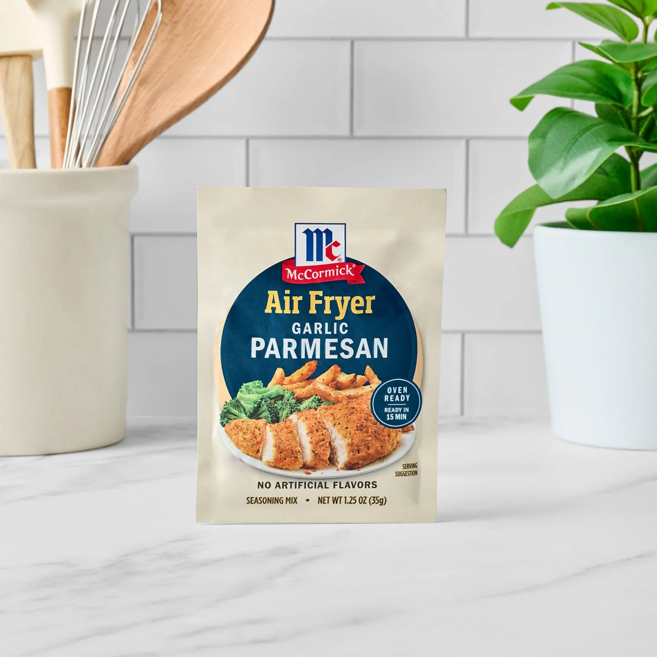 McCormick® Air Fryer Garlic Parmesan Seasoning Mix, 1.25 oz (6-Pack) - Image 19