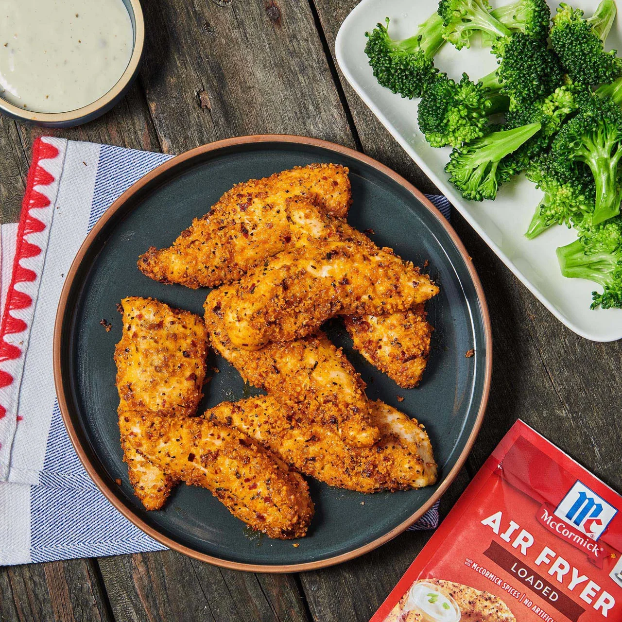 McCormick® Air Fryer Loaded Seasoning Mix, 1.25 oz (6-Pack) - Image 4