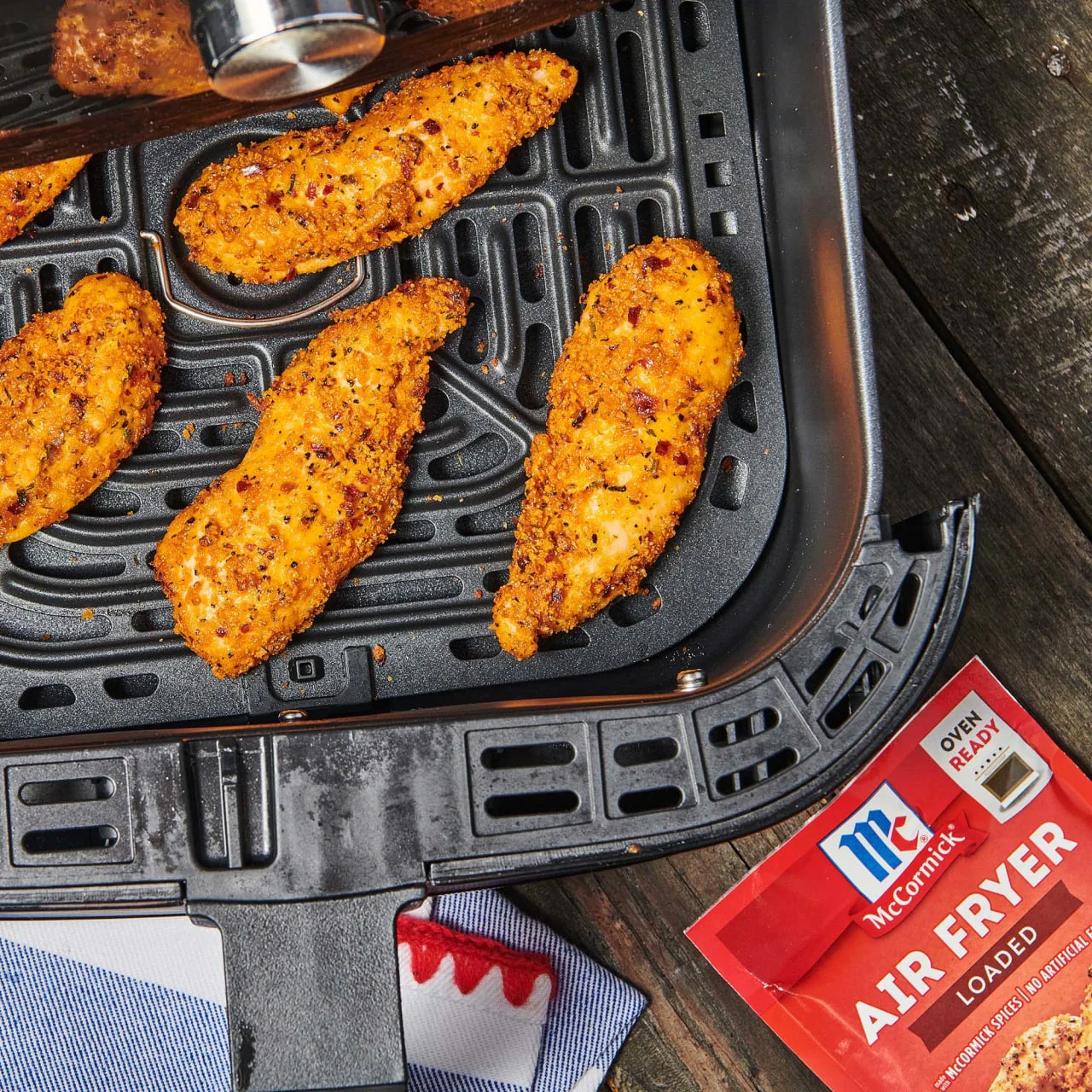 McCormick® Air Fryer Loaded Seasoning Mix, 1.25 oz (6-Pack) - Image 8
