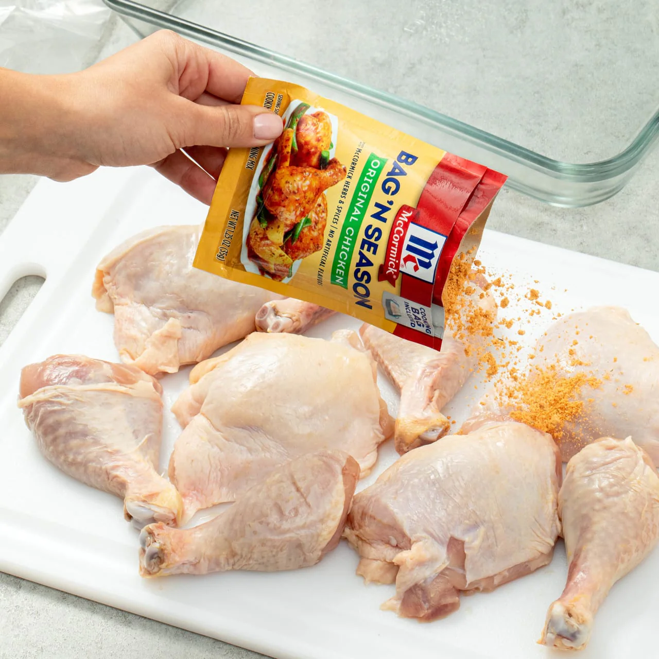 McCormick® Bag 'n Season® Original Chicken Cooking Bag & Seasoning Mix, 1.25 oz (6-Pack) - Image 6