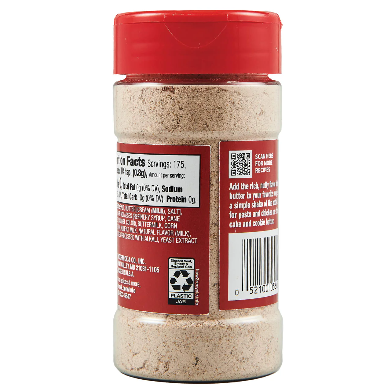 McCormick® Brown Butter Naturally Flavored Seasoning, 4.94 oz - Image 9