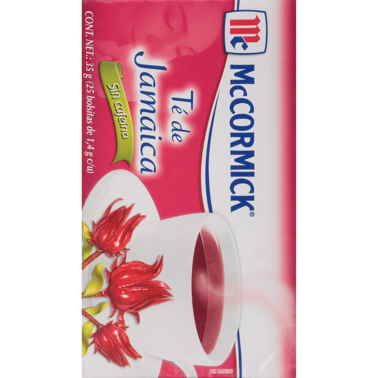 McCormick® Caffeine Free Hibiscus Tea 25 Count Box, 1.23 oz - Image 10