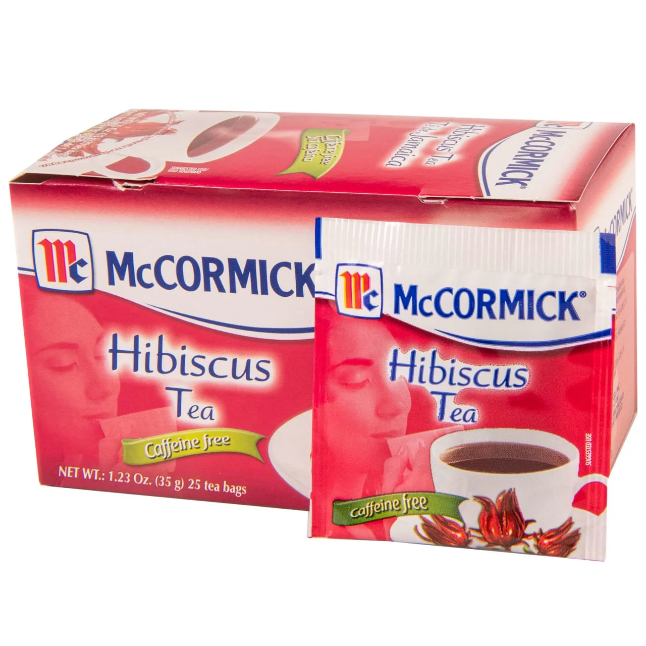 McCormick® Caffeine Free Hibiscus Tea 25 Count Box, 1.23 oz - Image 6