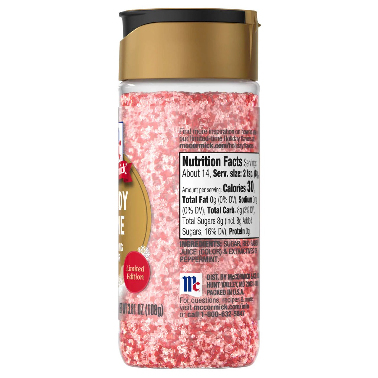 McCormick® Candy Cane Finishing Sugar, 3.81 oz - Image 21