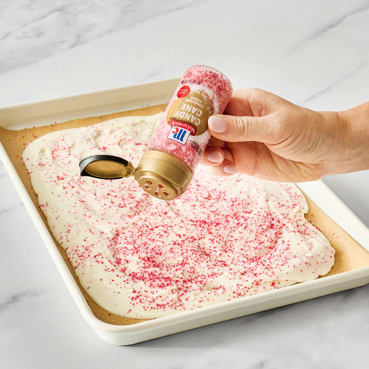 McCormick® Candy Cane Finishing Sugar, 3.81 oz - Image 5