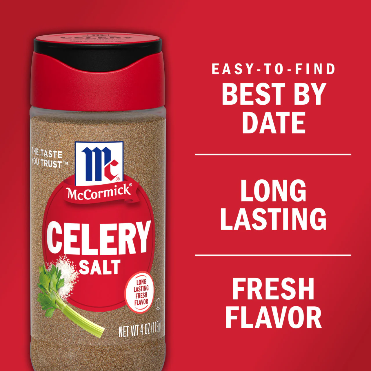 McCormick® Celery Salt, 4 oz - Image 12