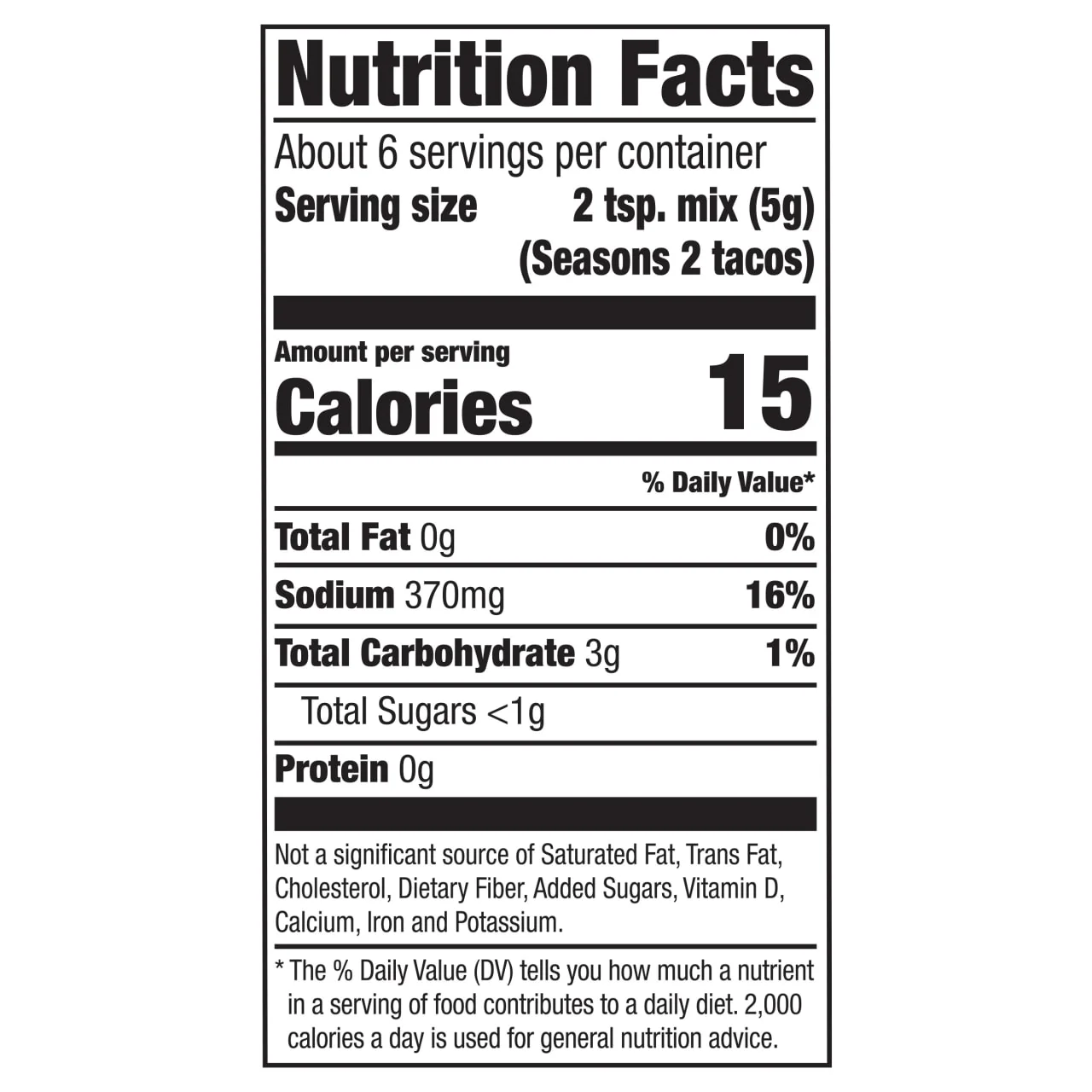 McCormick® Cheesy Taco Seasoning Mix, 1.12 oz (6-Pack) - Image 12