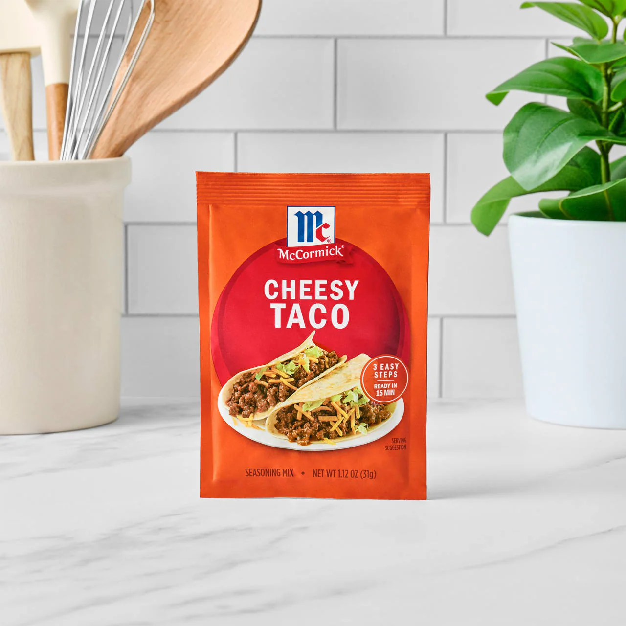 McCormick® Cheesy Taco Seasoning Mix, 1.12 oz (6-Pack) - Image 18
