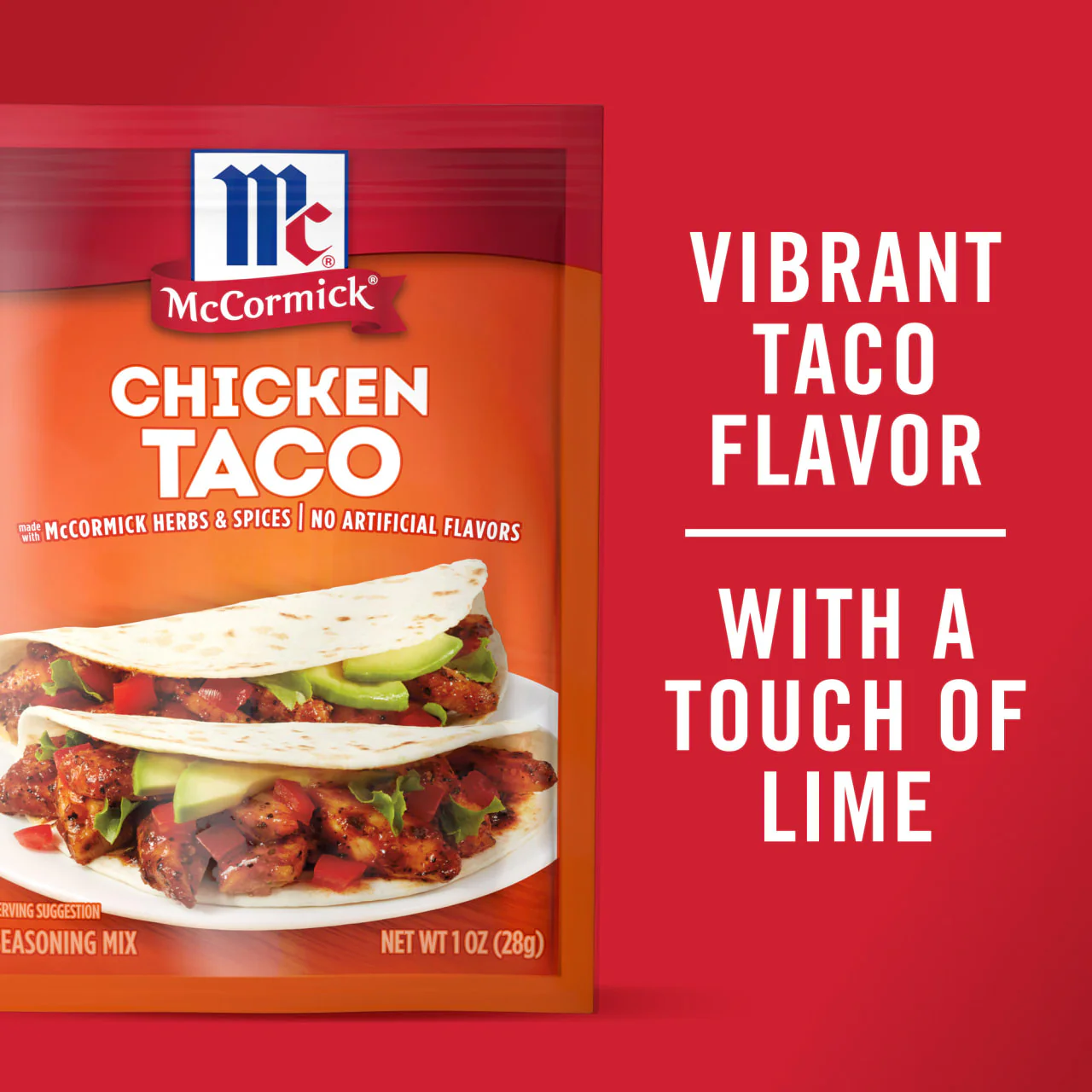 McCormick® Chicken Taco Seasoning Mix, 1 oz (6-Pack) - Image 14