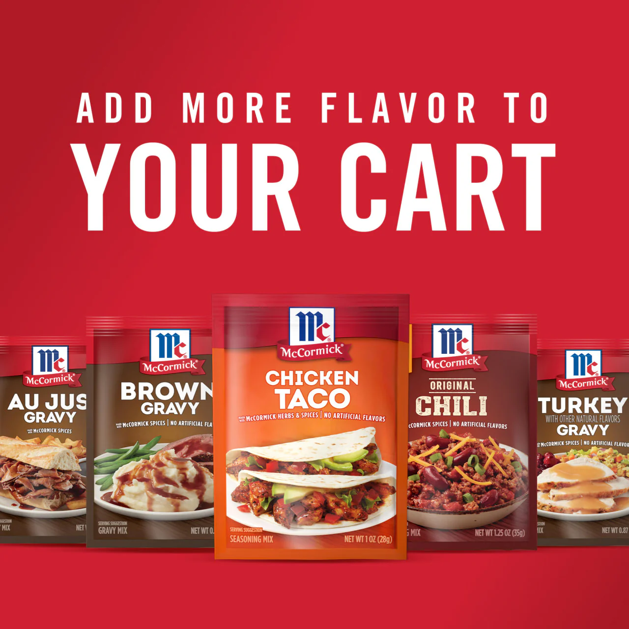 McCormick® Chicken Taco Seasoning Mix, 1 oz (6-Pack) - Image 19