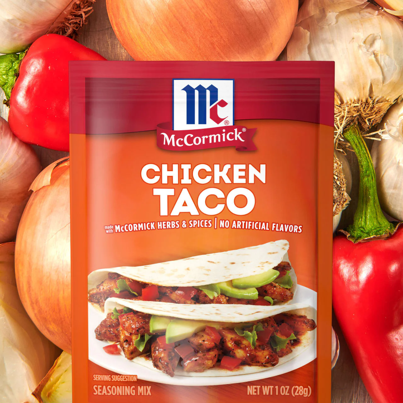 McCormick® Chicken Taco Seasoning Mix, 1 oz (6-Pack) - Image 7