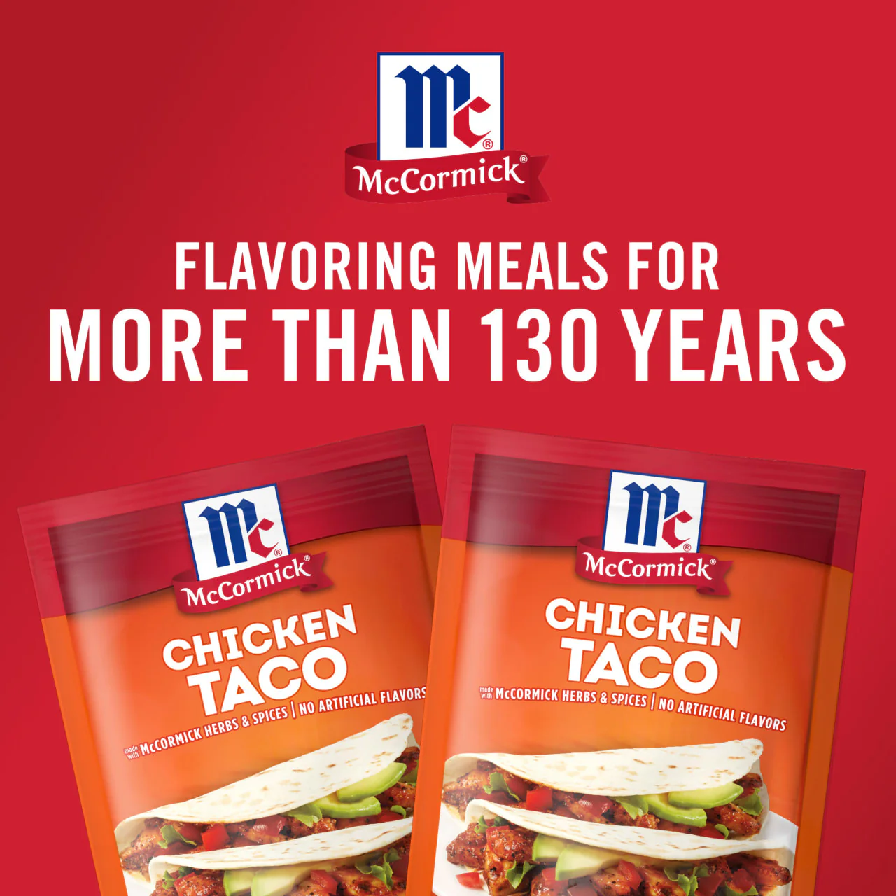 McCormick® Chicken Taco Seasoning Mix, 1 oz (6-Pack) - Image 8