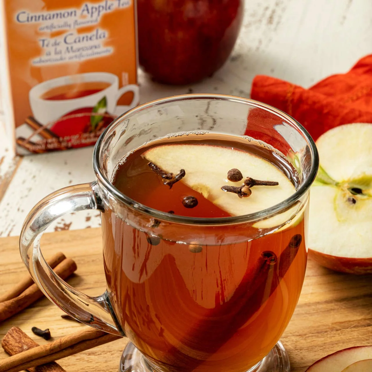McCormick® Cinnamon Apple Tea 25 Count Box, 1.23 oz - Image 6