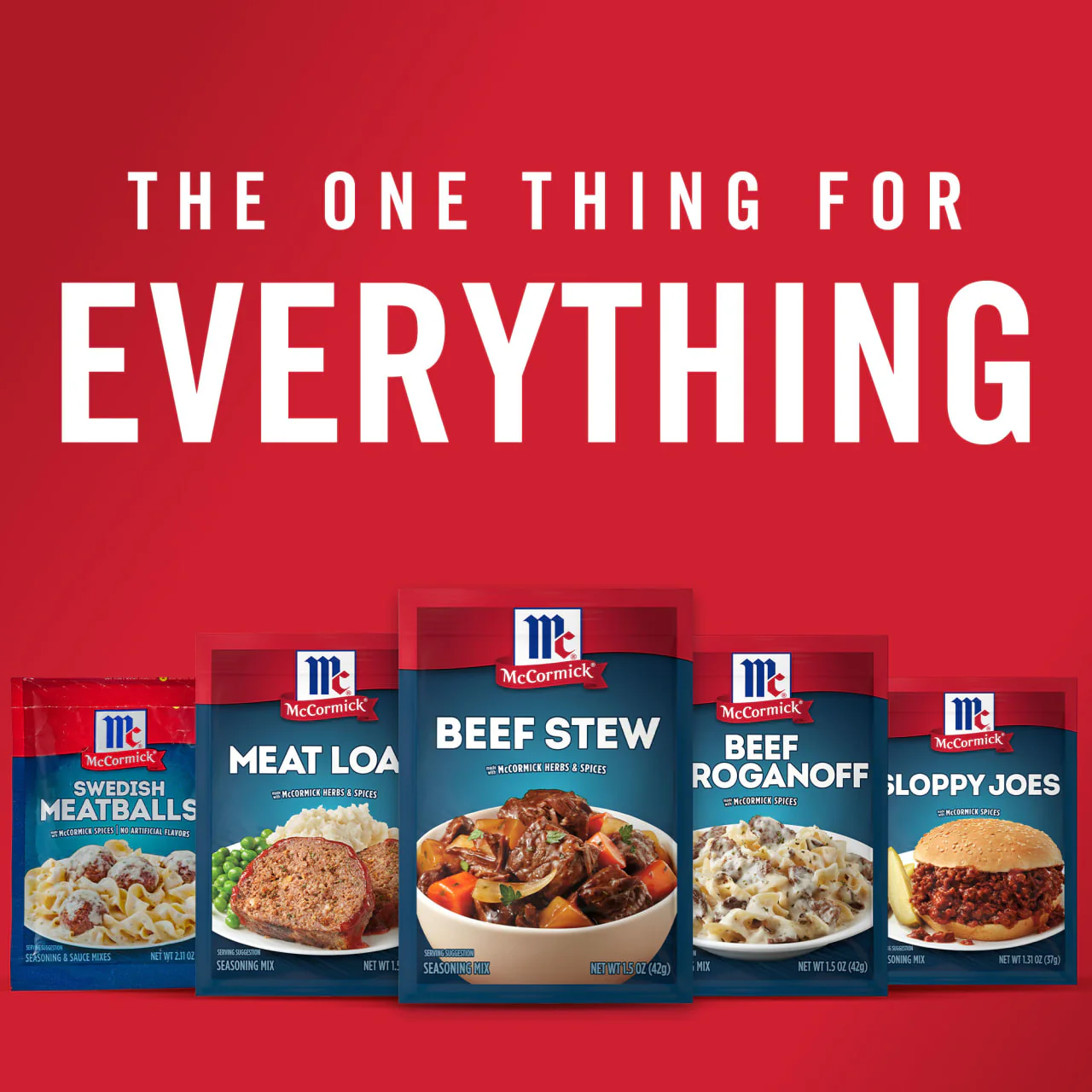 McCormick® Classic Beef Stew Seasoning Mix, 1.5 oz (6-Pack) - Image 12