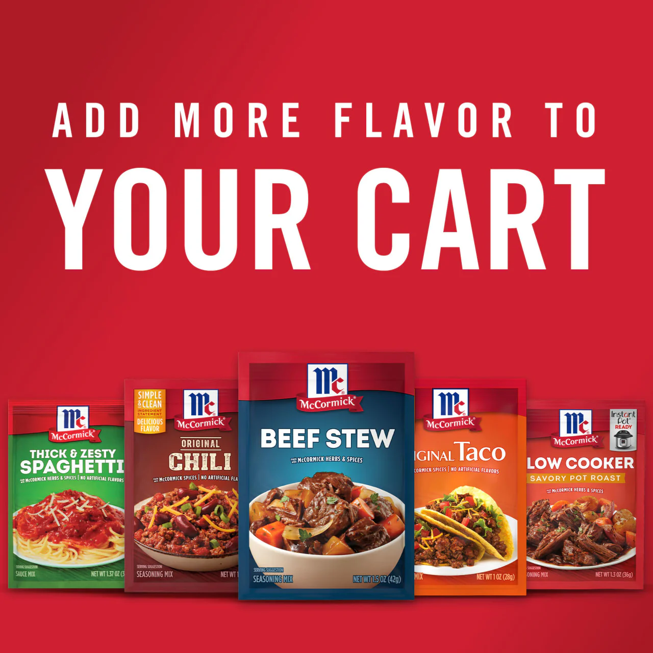 McCormick® Classic Beef Stew Seasoning Mix, 1.5 oz (6-Pack) - Image 20