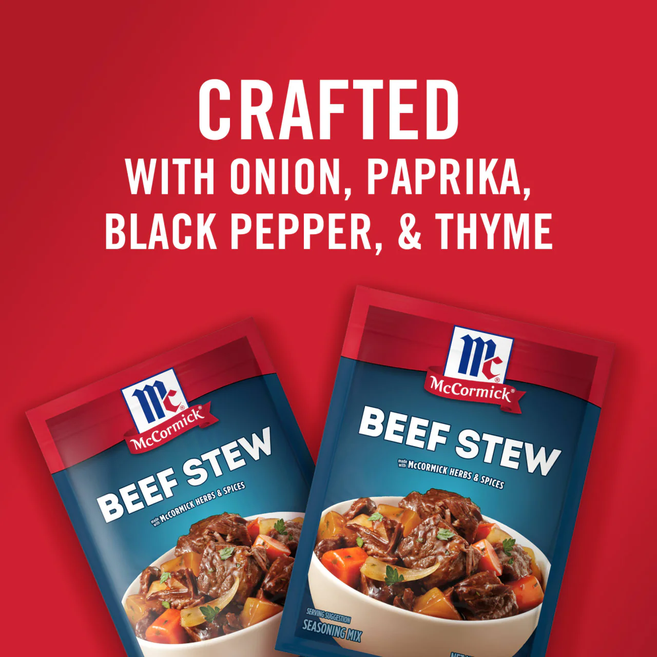 McCormick® Classic Beef Stew Seasoning Mix, 1.5 oz (6-Pack) - Image 3
