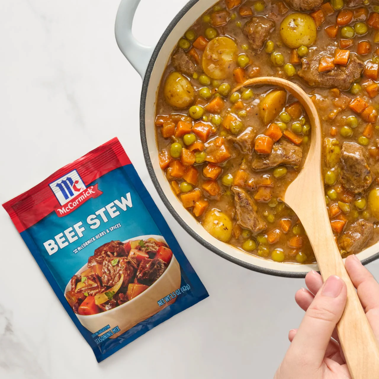 McCormick® Classic Beef Stew Seasoning Mix, 1.5 oz (6-Pack) - Image 5