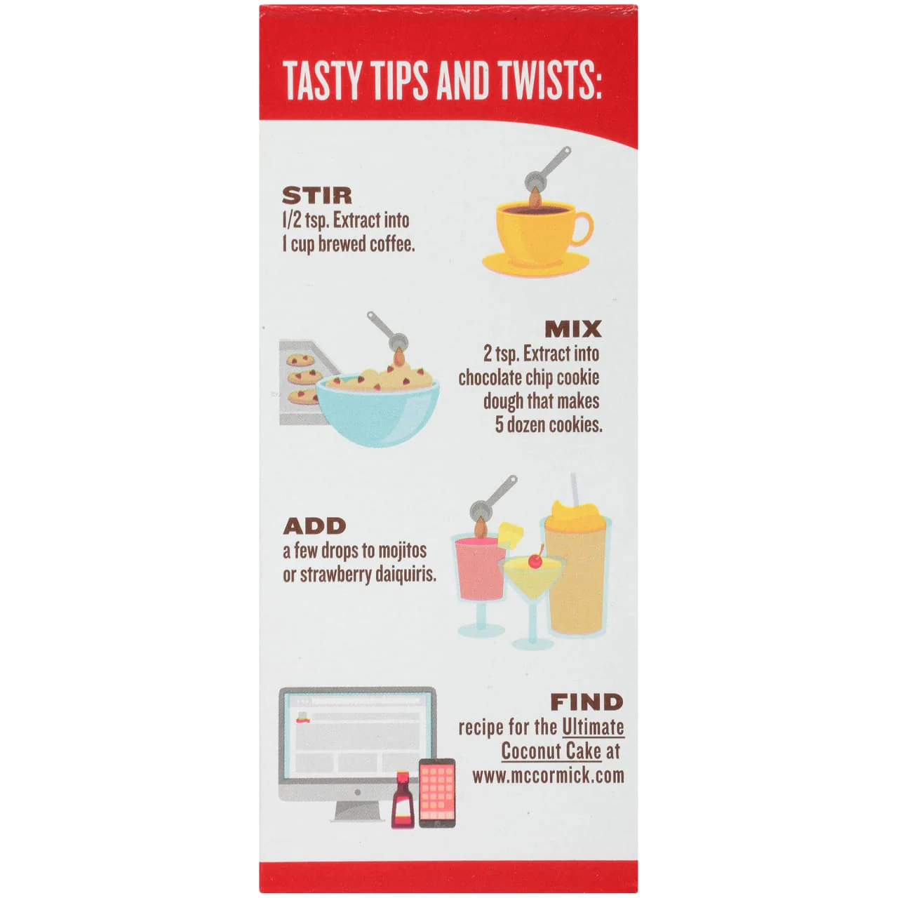 McCormick® Coconut Extract, 2 fl oz - Image 10