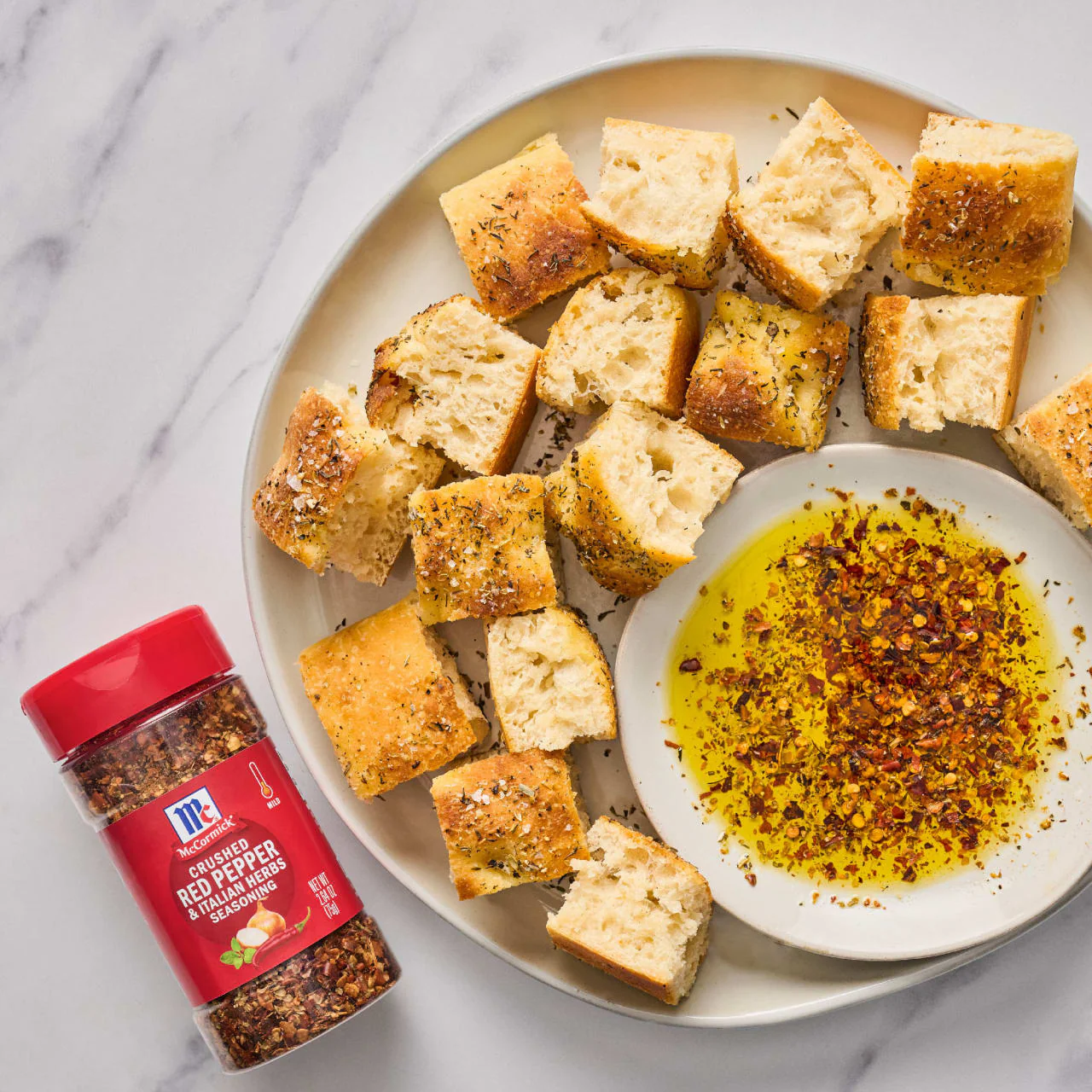 McCormick® Crushed Red Pepper & Italian Herb Seasoning, 2.64 oz - Image 17
