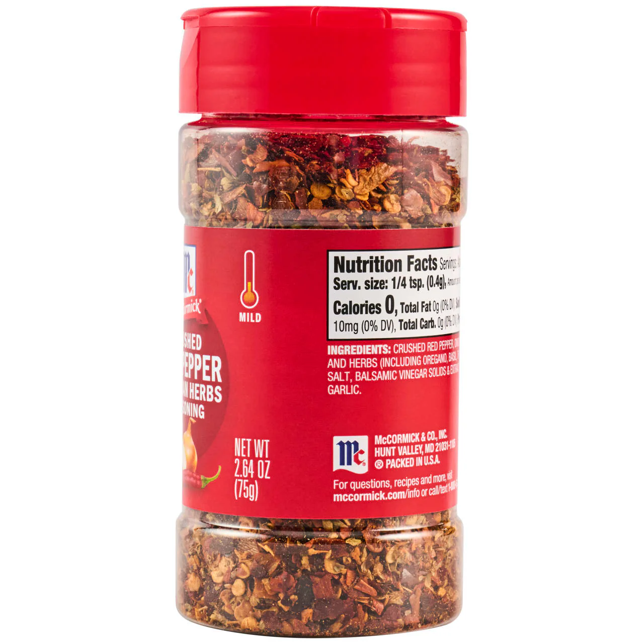 McCormick® Crushed Red Pepper & Italian Herb Seasoning, 2.64 oz - Image 21
