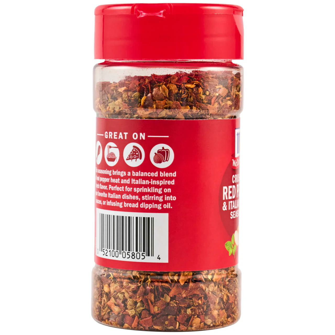 McCormick® Crushed Red Pepper & Italian Herb Seasoning, 2.64 oz - Image 22