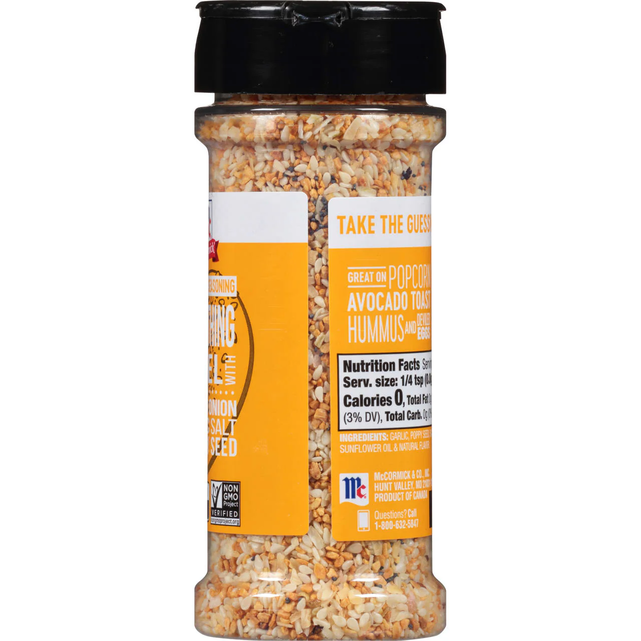 McCormick® Everything Bagel All Purpose Seasoning, 4.8 oz - Image 11