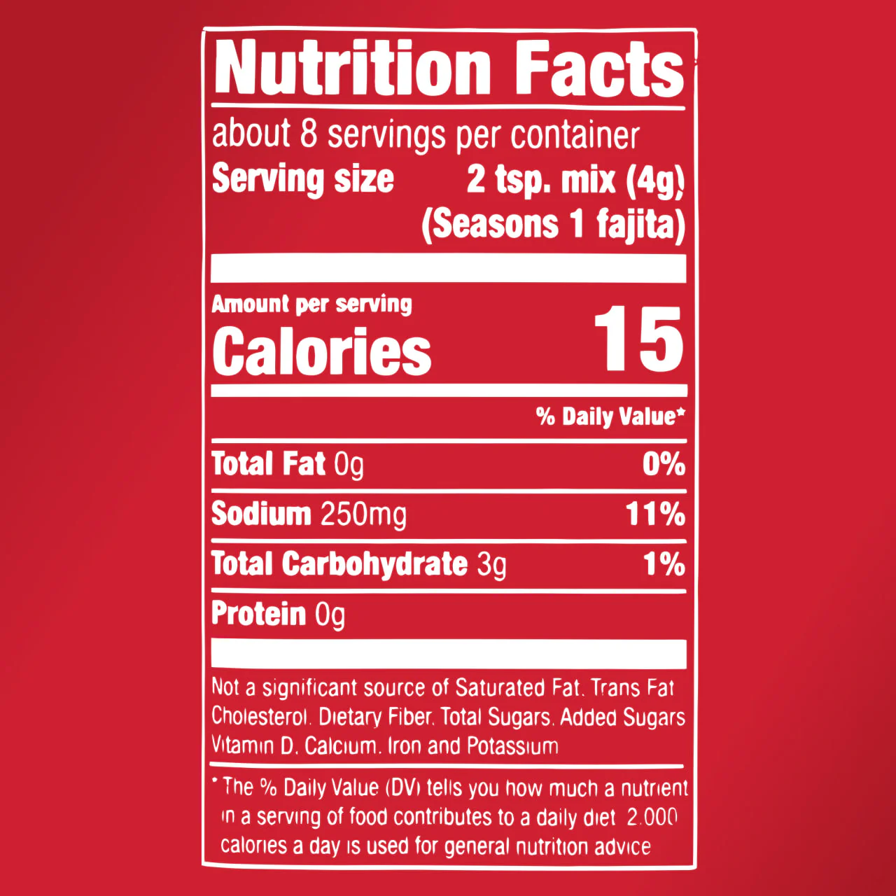 McCormick® Fajita Seasoning Mix, 1.12 oz (6-Pack) - Image 11