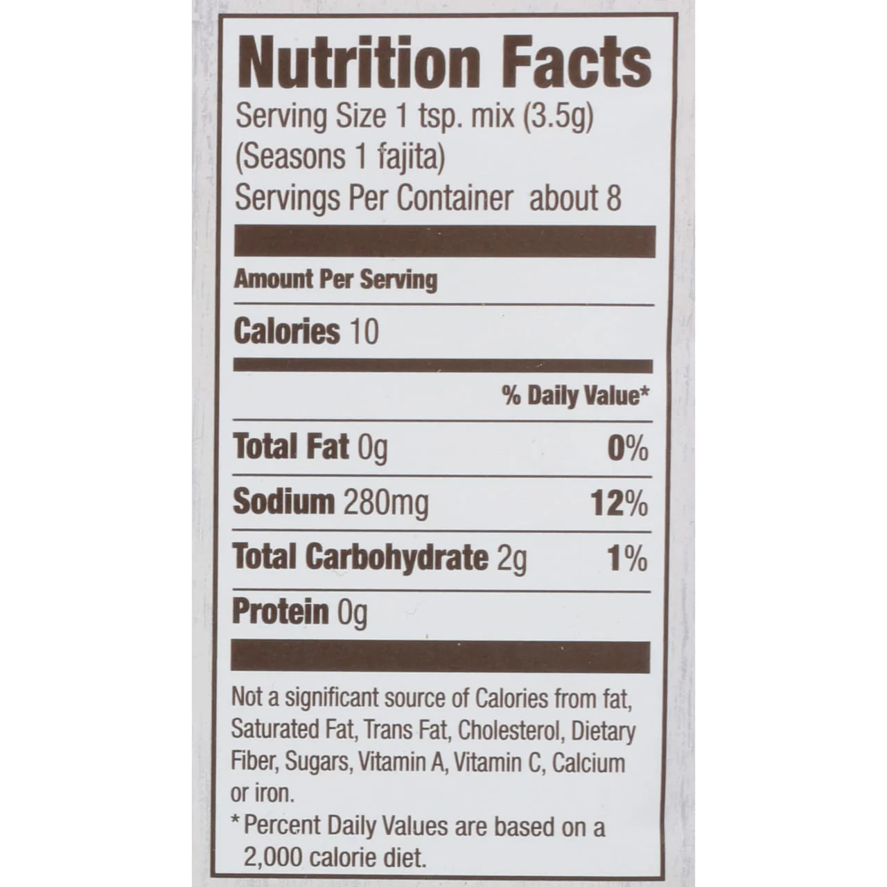 McCormick® Fajita Seasoning Mix, 1 oz - Image 10