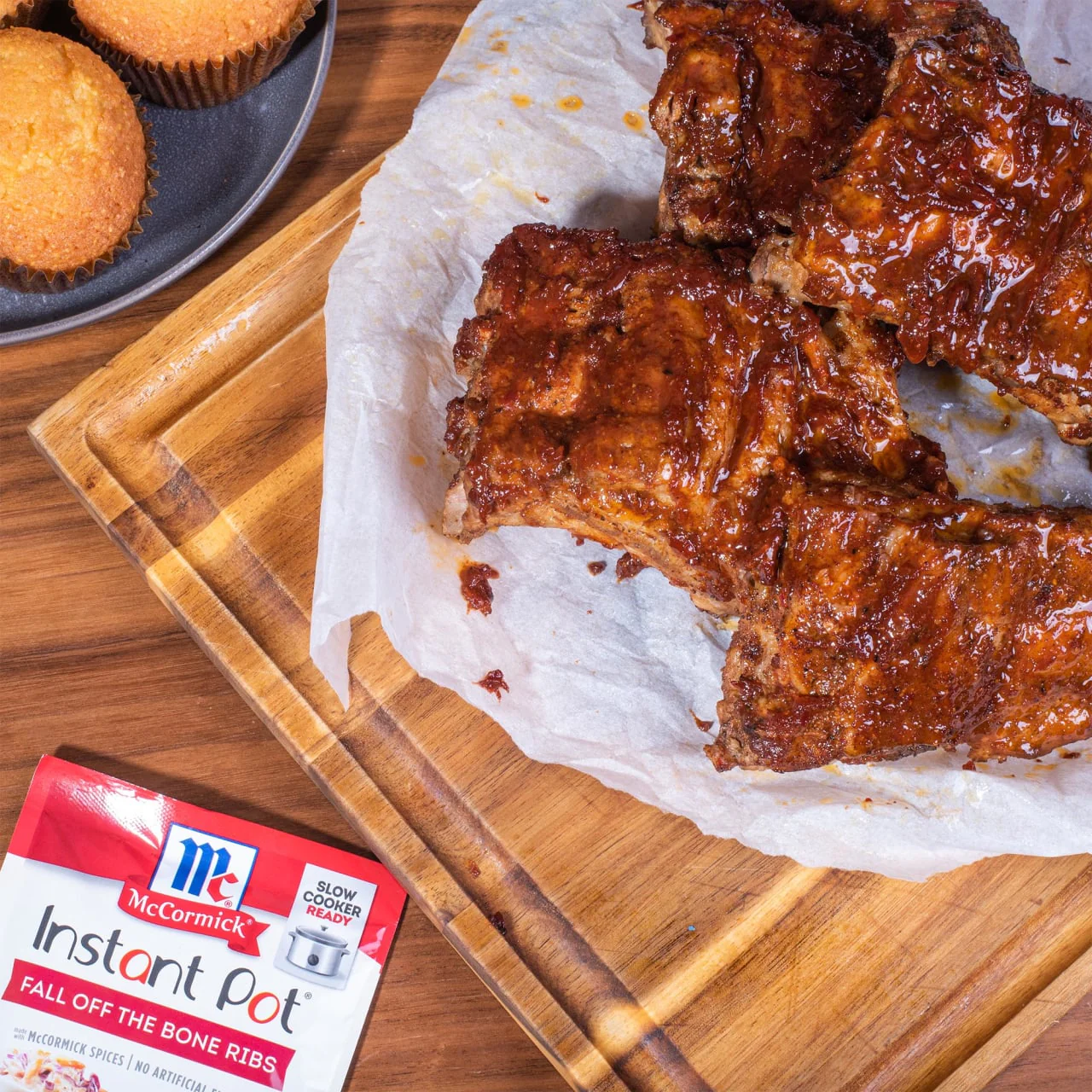 McCormick® Fall Off The Bone Ribs Instant Pot Seasoning Mix, 1.25 oz - Image 4