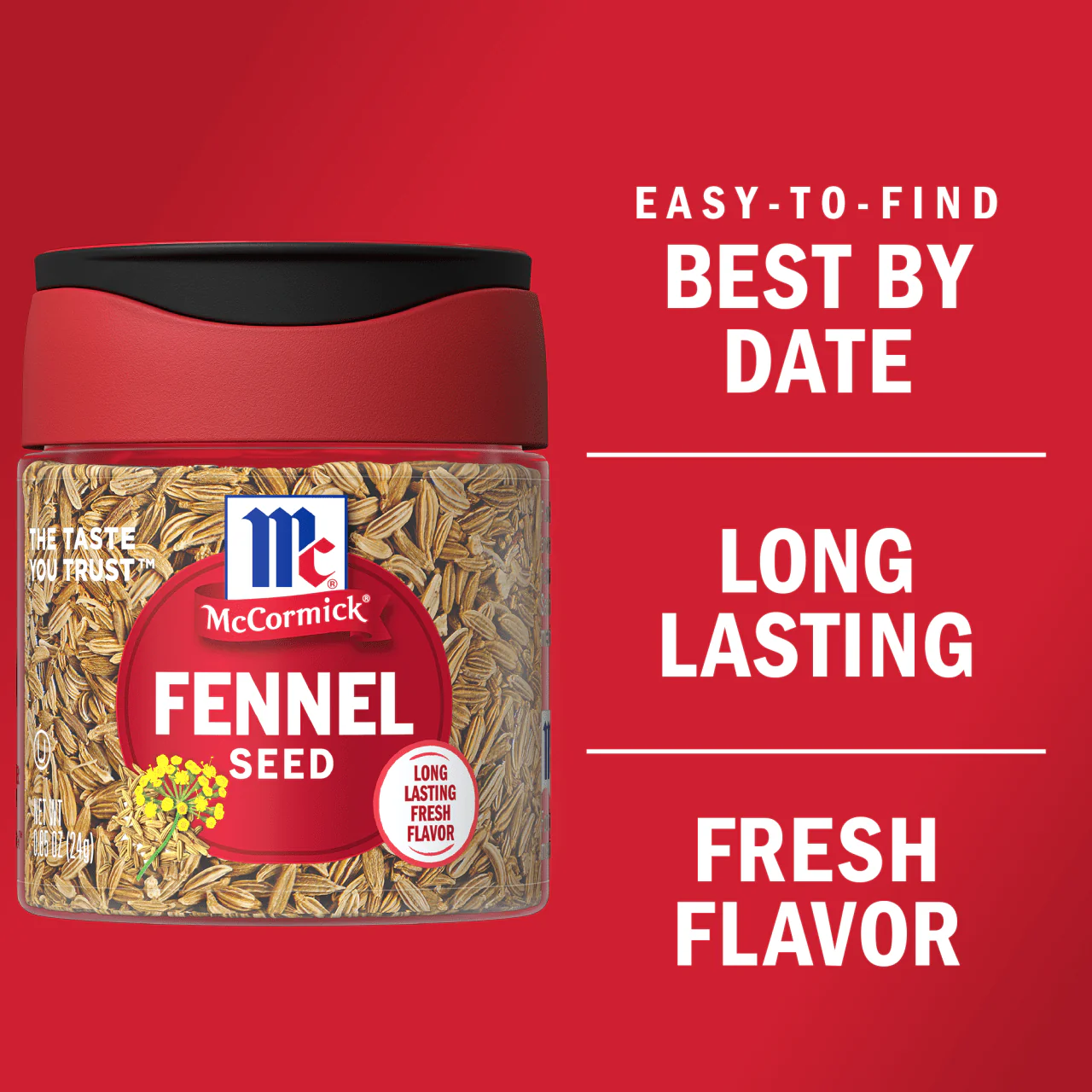 McCormick® Fennel Seed, 0.85 oz - Image 7