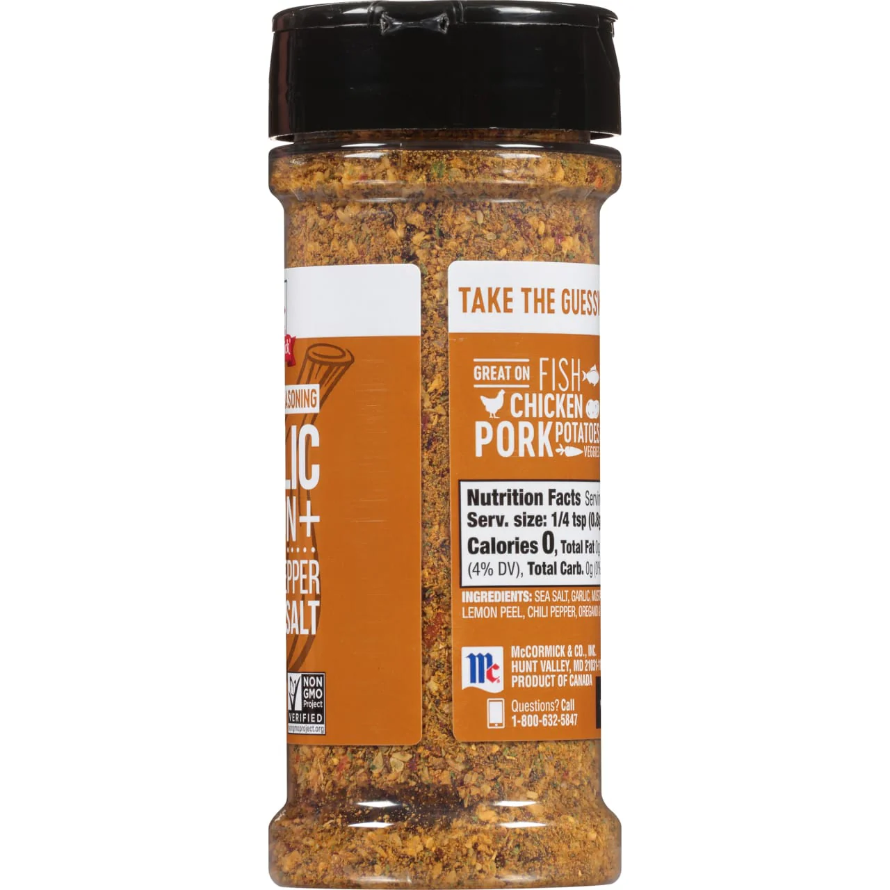 McCormick® Garlic and Onion, Black Pepper and Sea Salt All Purpose Seasoning, 4.25 oz - Image 10