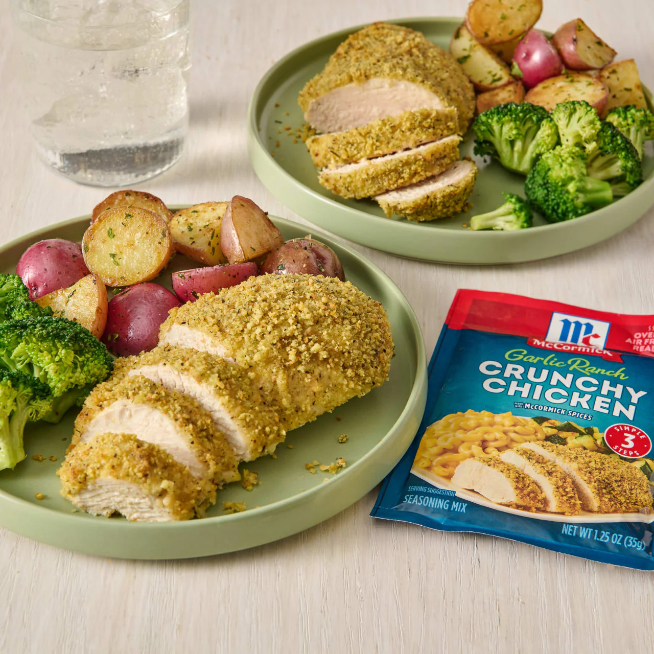 McCormick® Garlic Ranch Crunchy Chicken Seasoning Mix, 1.25 oz - Image 6
