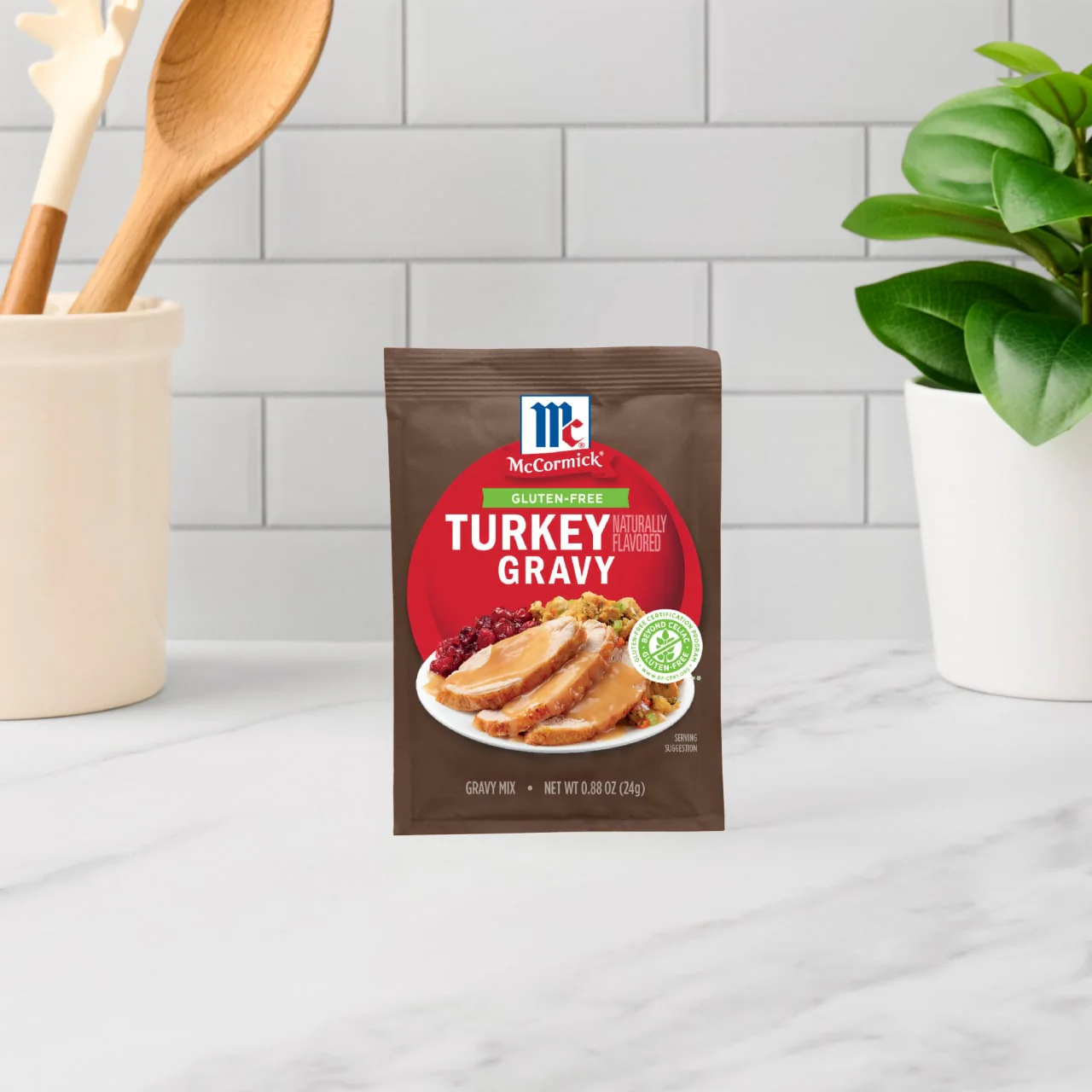 McCormick® Gluten Free Turkey Gravy Mix, 0.88 oz - Image 15