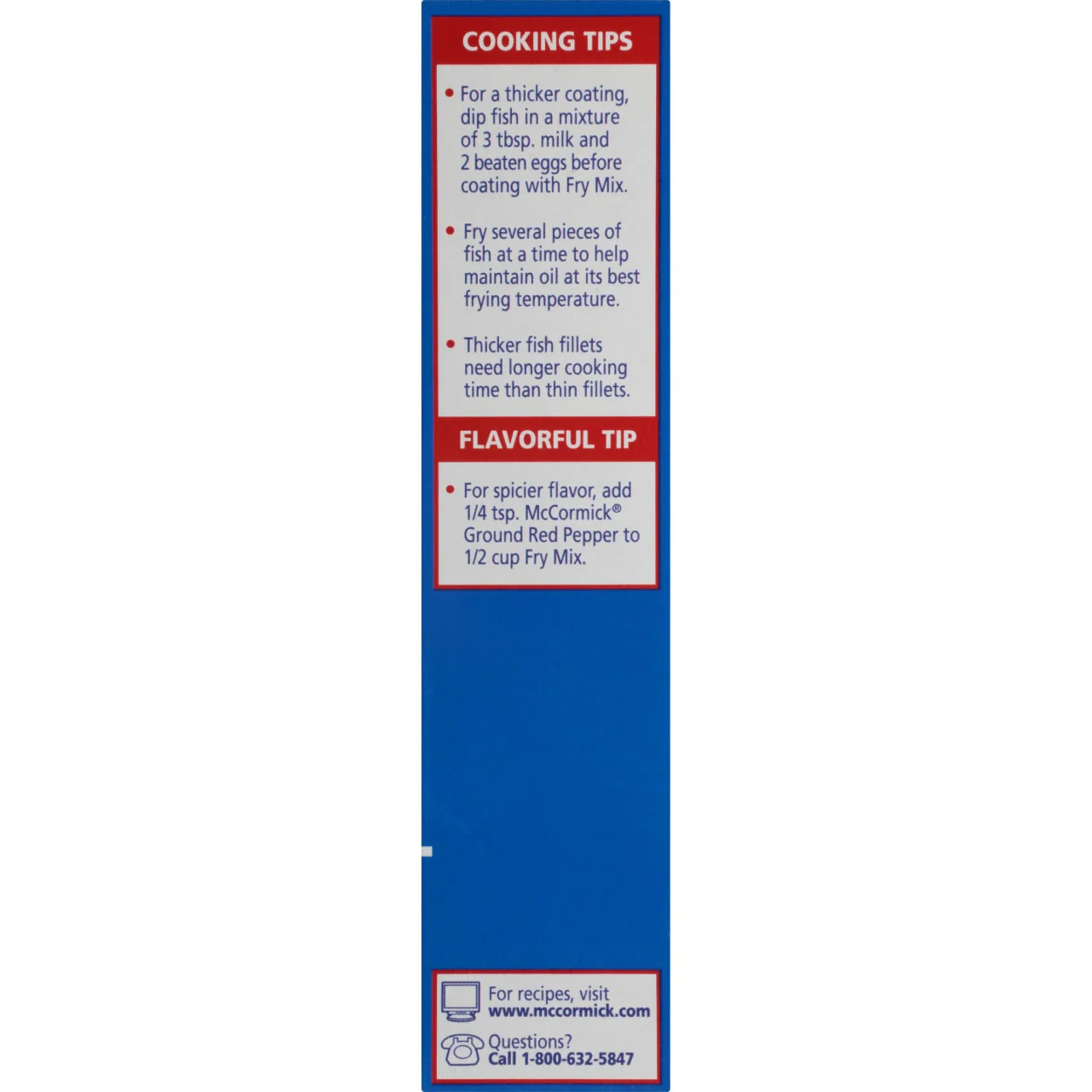 McCormick® Golden Dipt® Cajun Style Seafood Fry Mix, 10 oz - Image 10