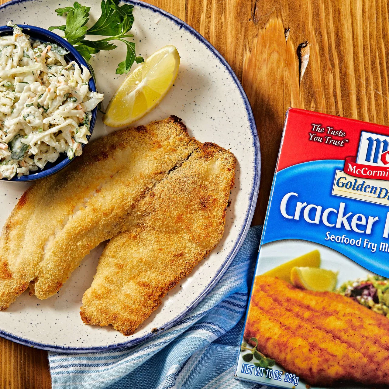 McCormick® Golden Dipt® Cracker Meal Seafood Fry Mix, 10 oz - Image 4