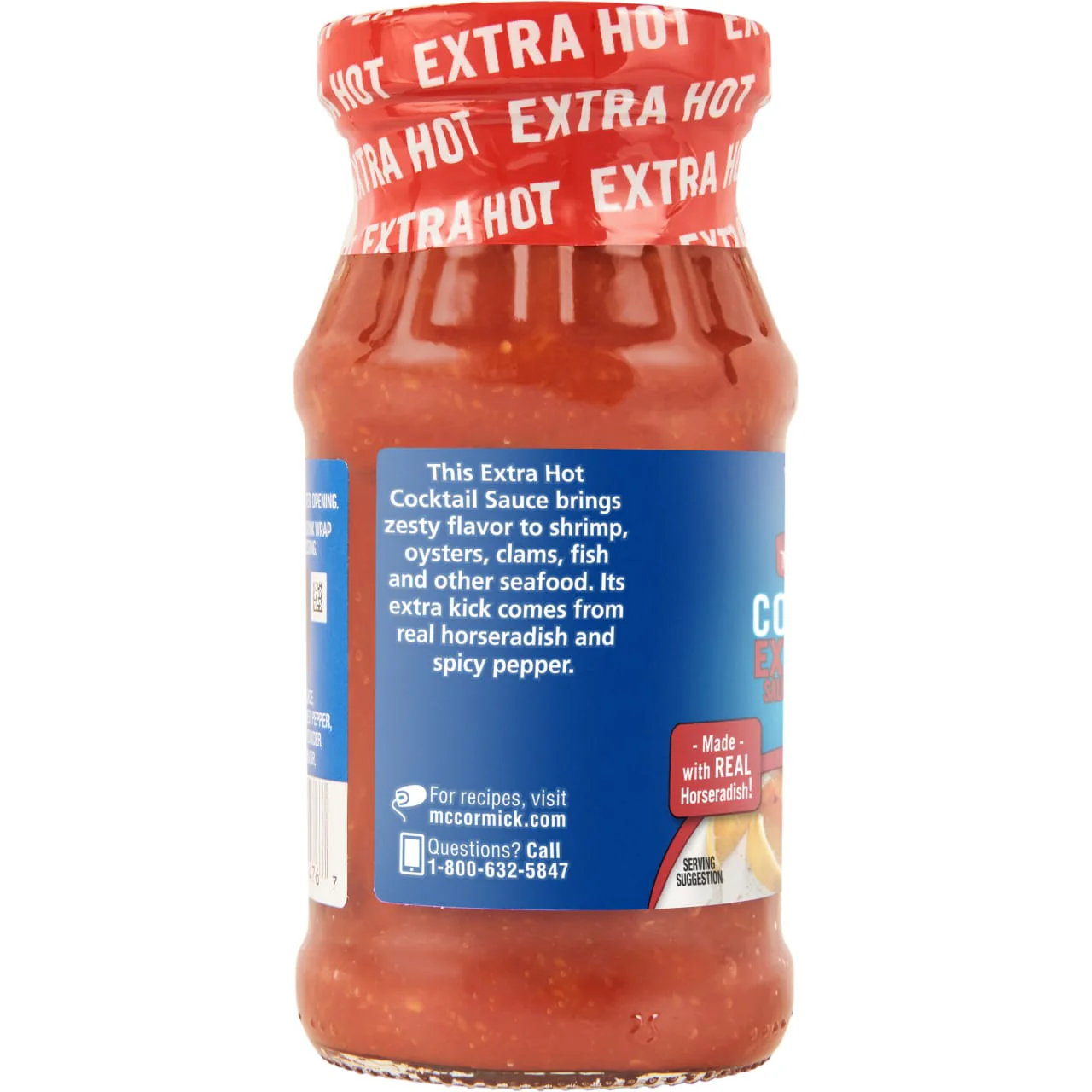 McCormick® Golden Dipt® Extra Hot Seafood Cocktail Sauce, 8 fl oz - Image 9